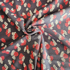 Stof Jacquard Knit Plum 16-171 Meter