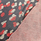 Stof Jacquard Knit Plum 16-171 Meter