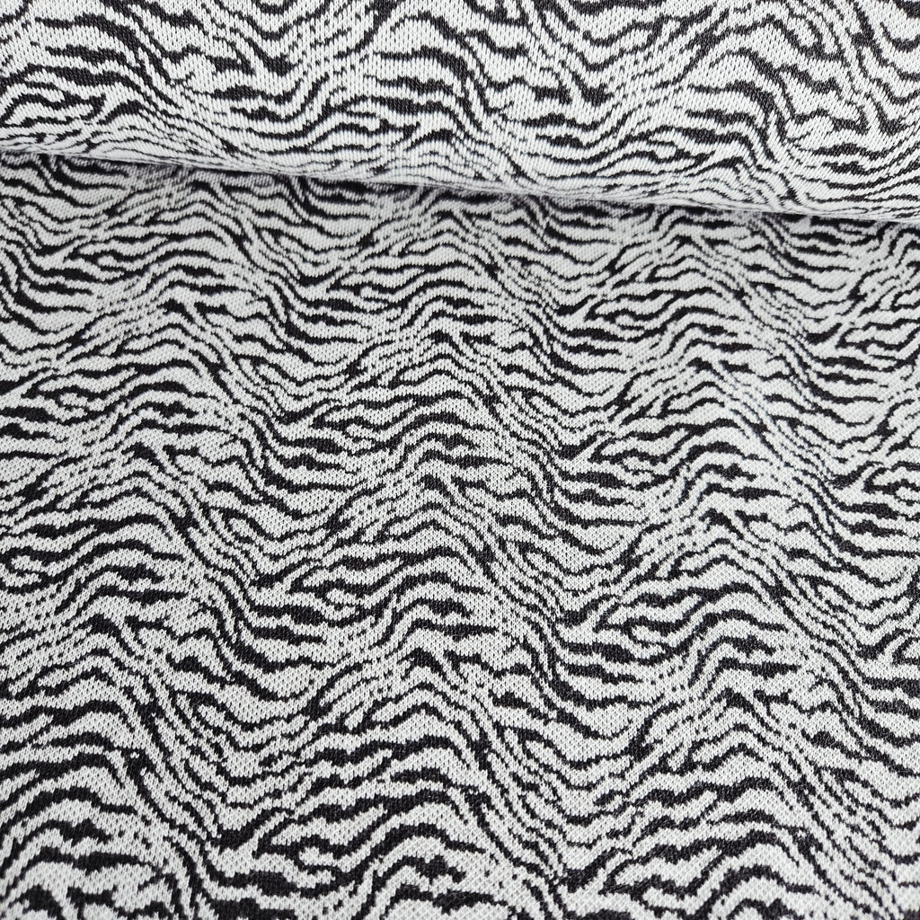 Stof Jacquard Knit Zebra 16-186 Meter