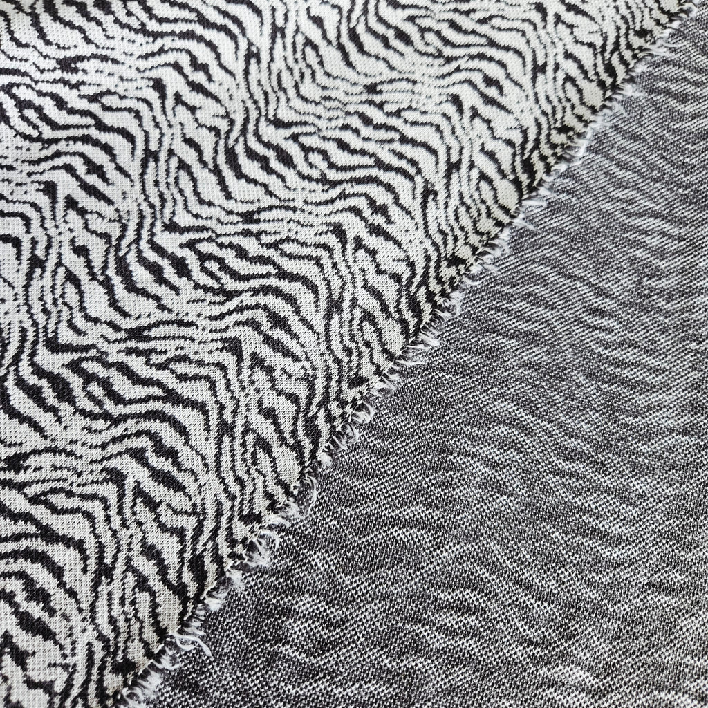 Stof Jacquard Knit Zebra 16-186 Meter