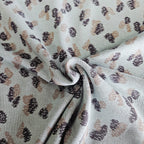 Stof Jacquard Knit Grey 16-172 Meter