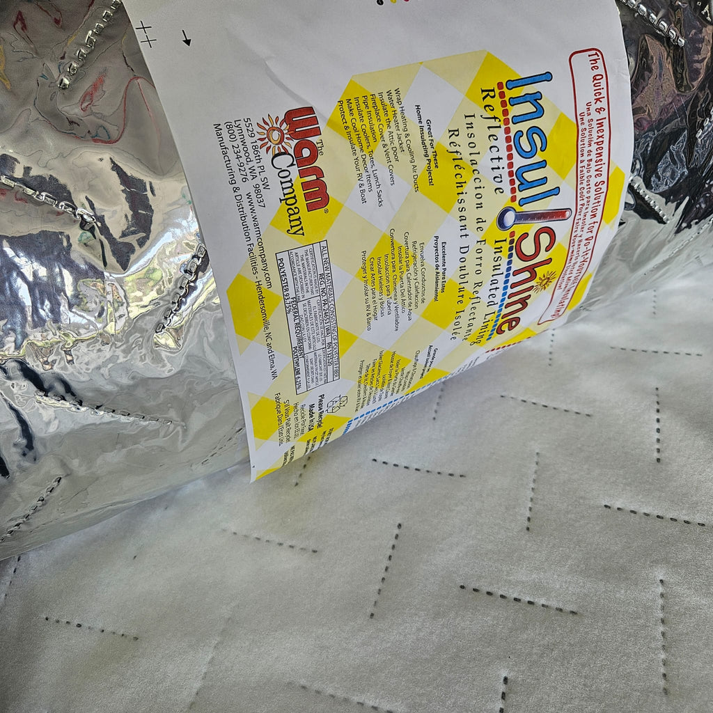 Insul-Shine Reflective Insulated Wadding 18" x 45" - Crafts and Quilts