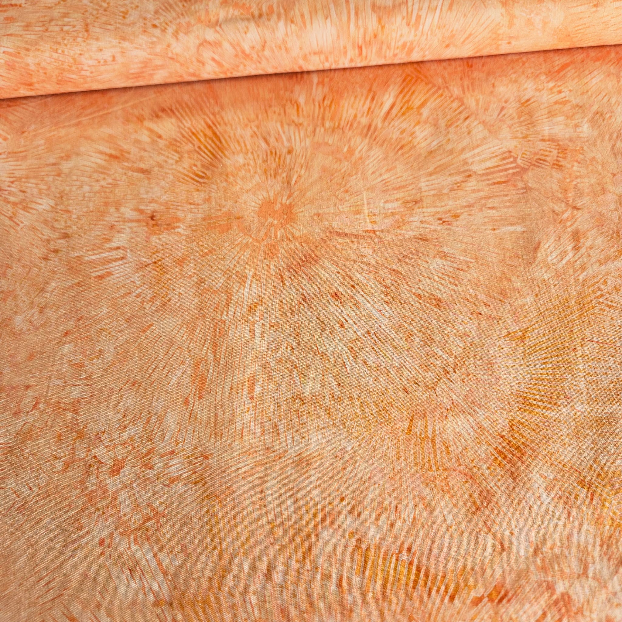 Hoffman - Bali Batiks Handpaints Blender Orange 3361 217 100% Cotton Fabric