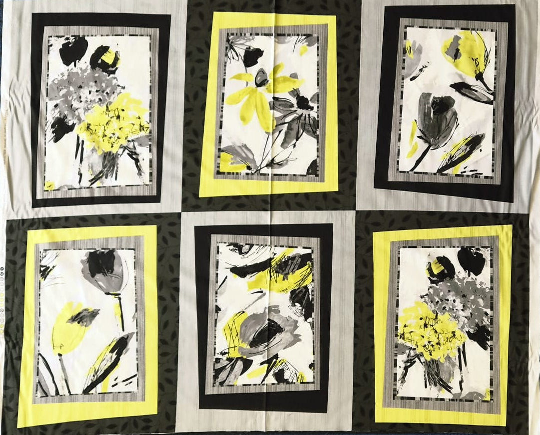 Benartex - Cosmopolitan Quilt Fabric Panel