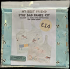 My Best Friend Tote Bag Kit Blue