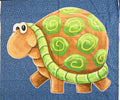 Word of Susybee - Turtoise Turtle Quilt Fabric Panel