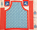 Benartex - Seaside Holidays Sew Crabby Make your own Apron Fabric Panel