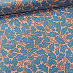 Kaffe Fassett and Morris and Co - Oak Blue PWKW003  - 100% Cotton Fabric by Free Spirit