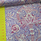Kaffe Fassett and Morris and Co - Indian Lavender PWKW005 - 100% Cotton Fabric by Free Spirit