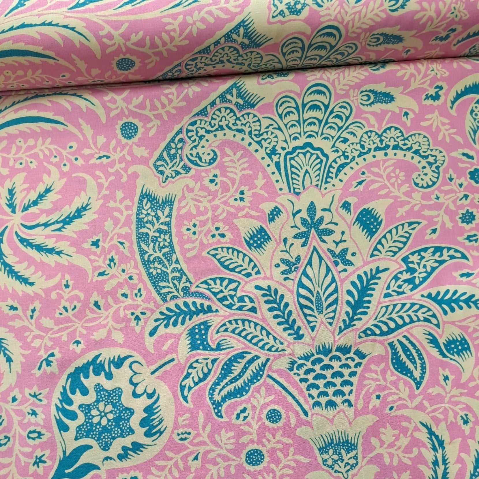 Kaffe Fassett and Morris and Co - Indian Opera PWKW005 - 100% Cotton Fabric by Free Spirit