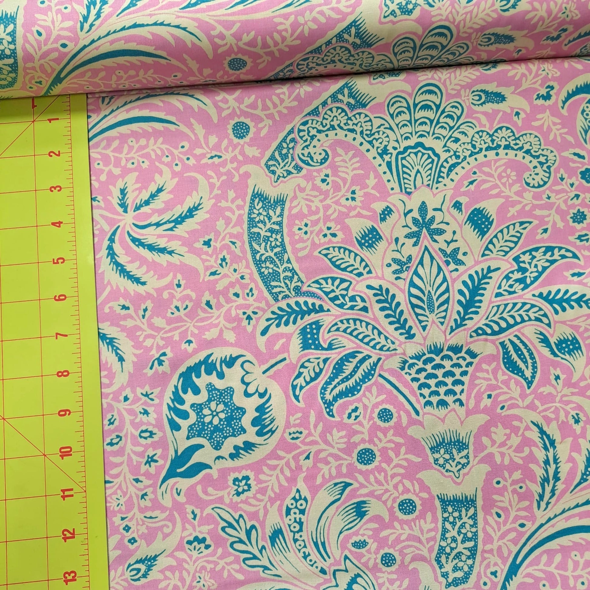 Kaffe Fassett and Morris and Co - Indian Opera PWKW005 - 100% Cotton Fabric by Free Spirit