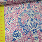 Kaffe Fassett and Morris and Co - Indian Pink PWKW005 - 100% Cotton Fabric by Free Spirit