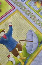 Benartex - Sing a Song Blue Quilt Fabric Panel