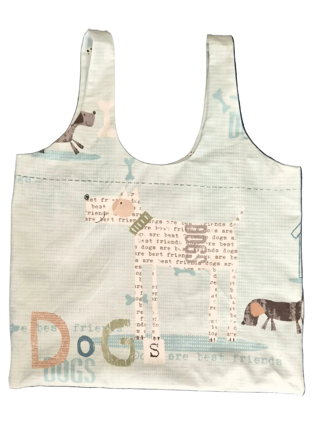 My Best Friend Tote Bag Kit Blue