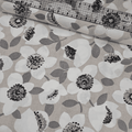 Benartex - Cachet Floral Neutral 100% Cotton Fabric - Crafts and Quilts