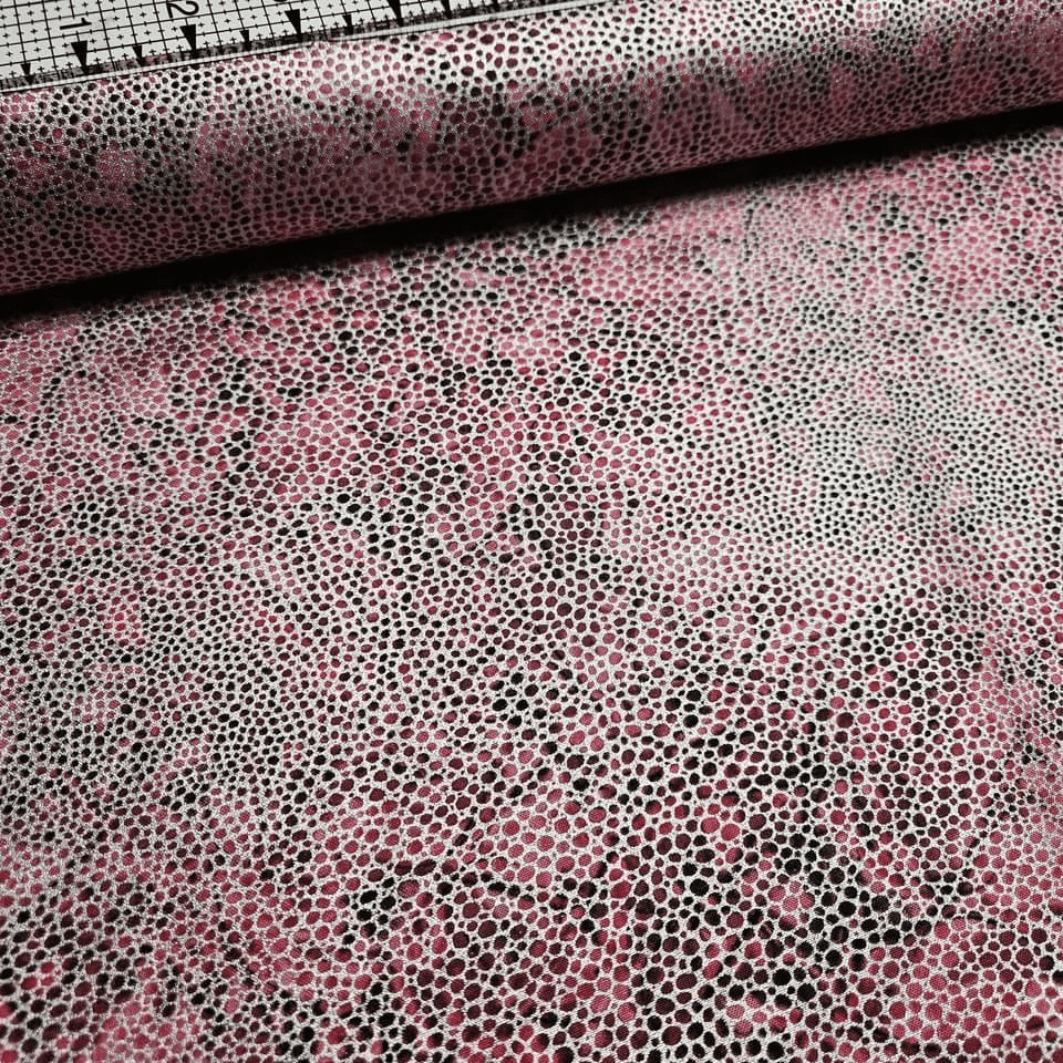 Benartex - Metallica Marble Rouge 100% Cotton Fabric - Crafts and Quilts