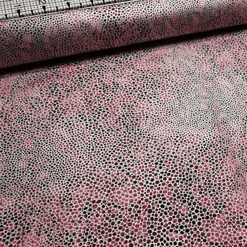 Benartex - Metallica Marble Rouge 100% Cotton Fabric - Crafts and Quilts