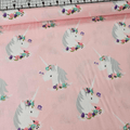 Camelot Cottons - Believe in Unicorns Unicorn Heads 61170602 100% Cotton Fabric