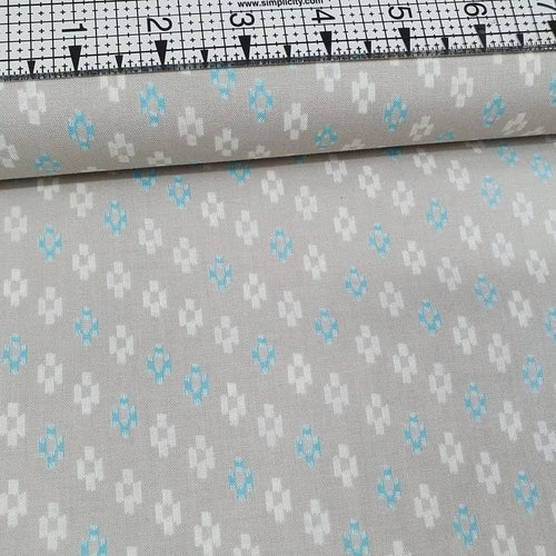 Camelot Cottons - Cove Grey 2141403 100% Cotton Fabric - Crafts and Quilts