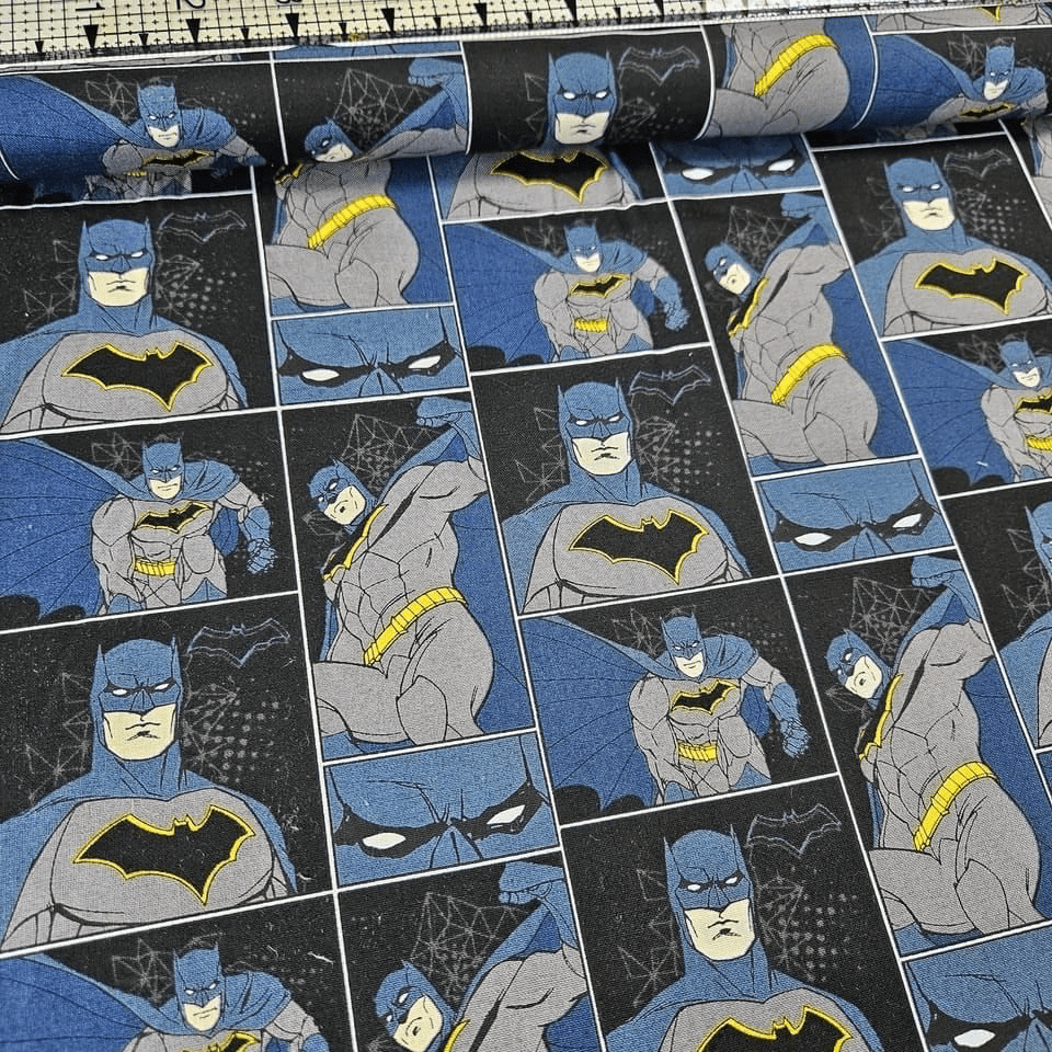 Camelot Cottons - DC Justice League Batman Dark Knight 2341208 100% Cotton Fabric