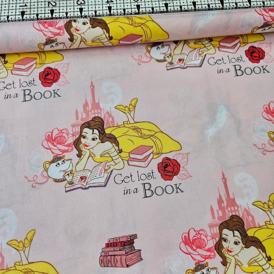 Camelot Cottons - Disney Beauty and the Beast Belle 85100203 100% Cotton Fabric