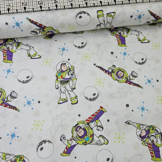 Camelot Cottons - Disney Toy Story Buzz Lightyear 85410102 100% Cotton Fabric