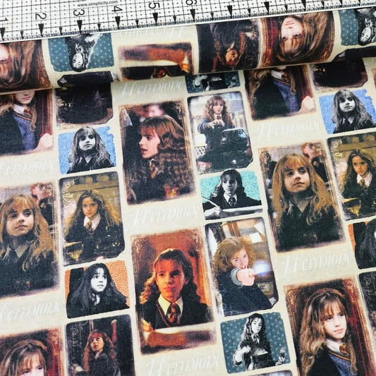 Camelot Cottons - Harry Potter Hermione Granger 2380209J 100% Cotton Fabric