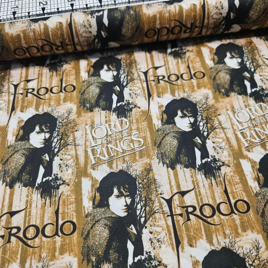 Camelot Cottons - Lord of the Rings Middle Earth Frodo 242100002 100% Cotton Fabric