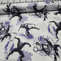 Camelot Cottons - Marvel Black Panther White 13020444 100% Cotton Fabric - Crafts and Quilts