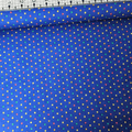 Camelot Cottons - Multi Spot Blue 2117911B Brushed 100% Cotton Fabric