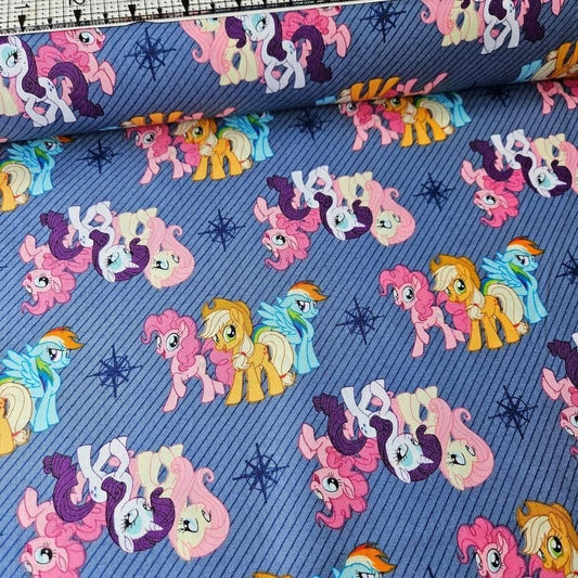 Camelot Cottons - My Little Pony Blue 95010102 100% Cotton Fabric