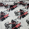Camelot Cottons - Star Wars Kylo Ren White 7360107 100% Cotton Fabric - Crafts and Quilts