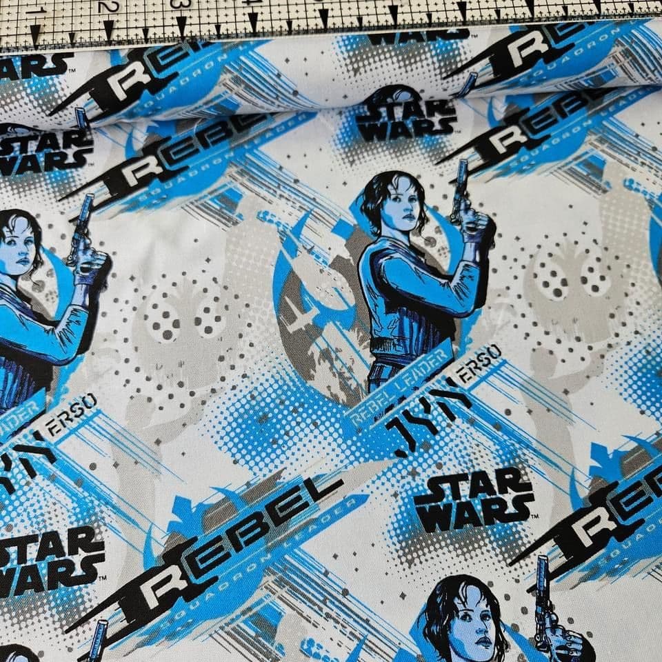 Camelot Cottons - Star Wars Rogue One Jyn Erso 7370105 100% Cotton Fabric