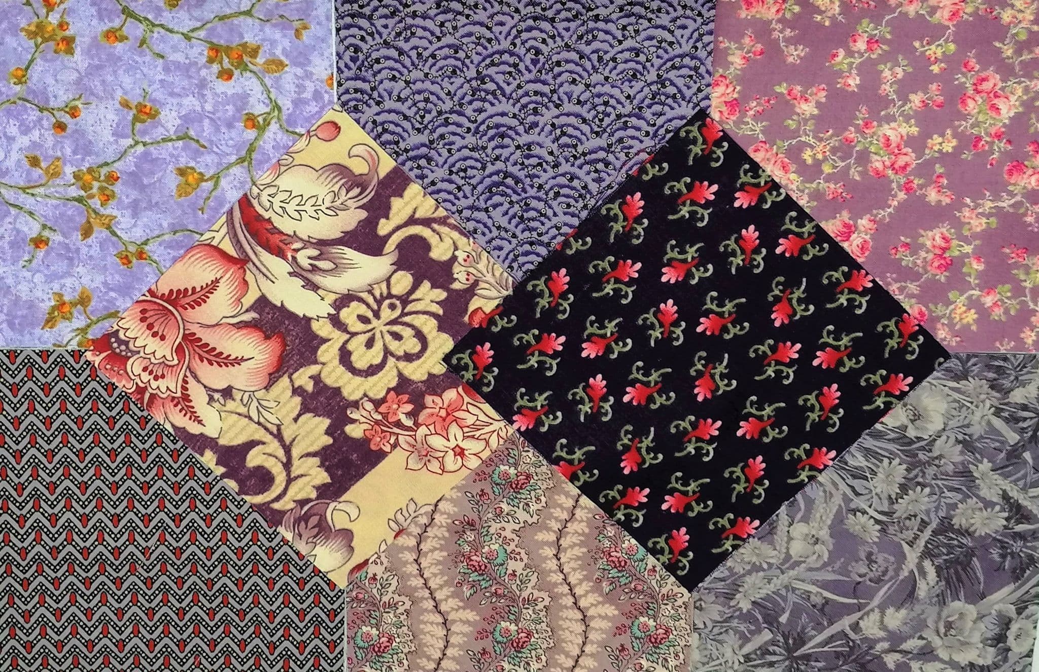 5" Charm Squares - Vintage Purple