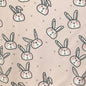 Cotton Jersey - Baby Pink Bunnies 60" Wide Fabric
