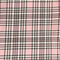 Cotton Jersey - Pink Tartan 60" Wide Fabric