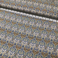 Poplin - Damask Sand 60" Wide 100% Cotton Fabric Yard