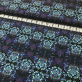 Poplin - Damask Purple 60" Wide 100% Cotton Fabric Yard