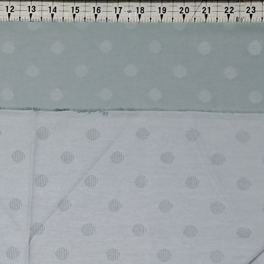 Designer Jacquard - Grey Spot 60" Wide 100% Cotton Fabric