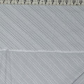 Designer Jacquard - Grey Stripe 60" Wide 100% Cotton Fabric