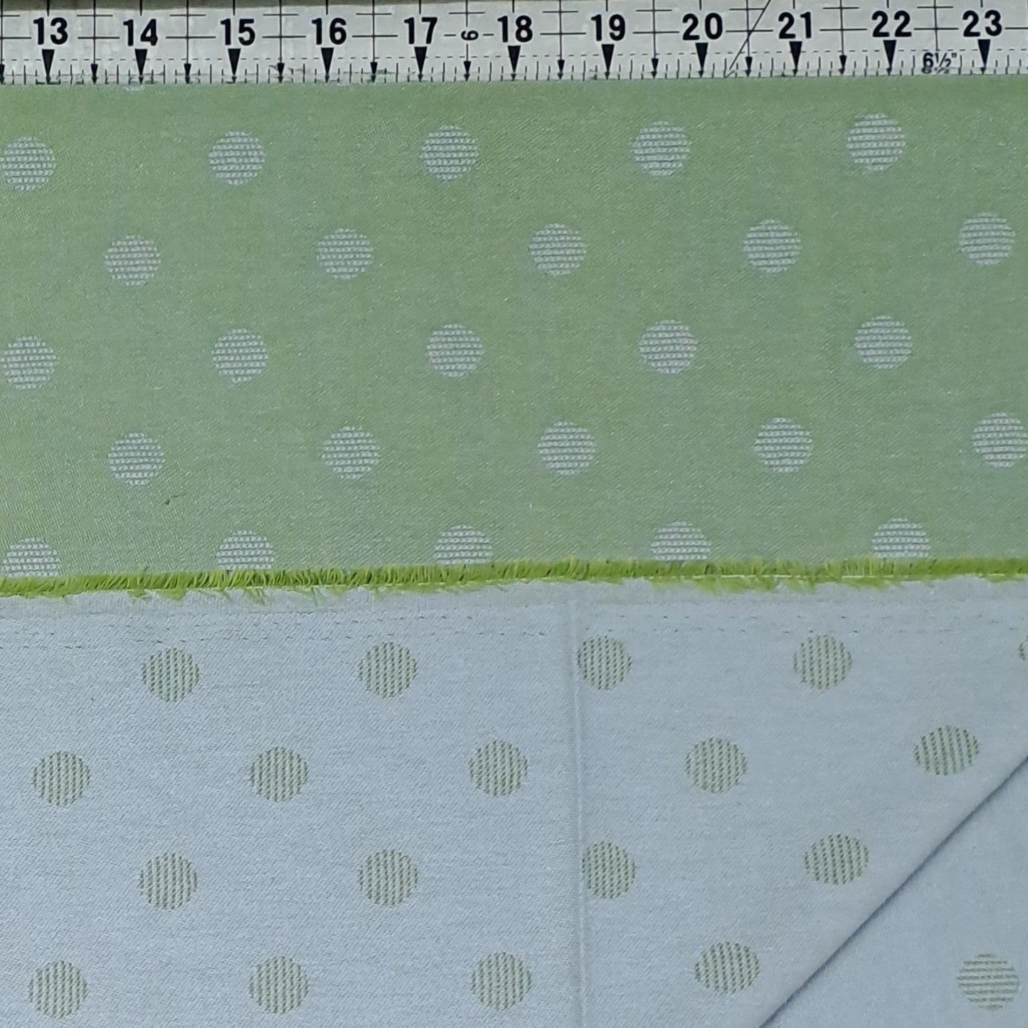 Designer Jacquard - Green Gray Spot 60" Wide 100% Cotton Fabric