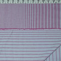 Designer Jacquard - Purple Gradient Stripe 60" Wide 100% Cotton Fabric