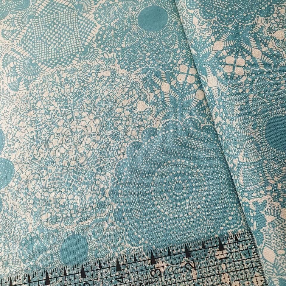 Ella Blue - Cotton Forest Teal 100% Cotton Fabric