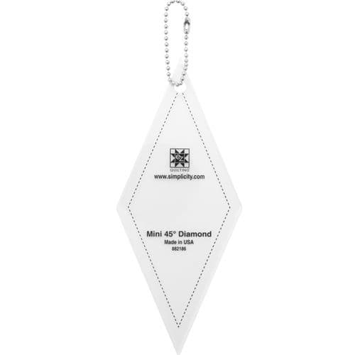 Simplicity EZ Quilting - Mini Template 45 Degree Diamond