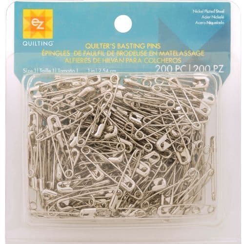 EZ Quilting - Quilters Basting Pins 200