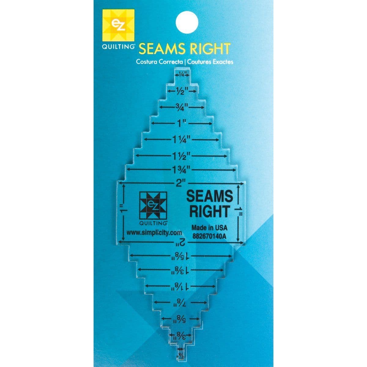 EZ Quilting - Seams Right Quilters Marking Tool