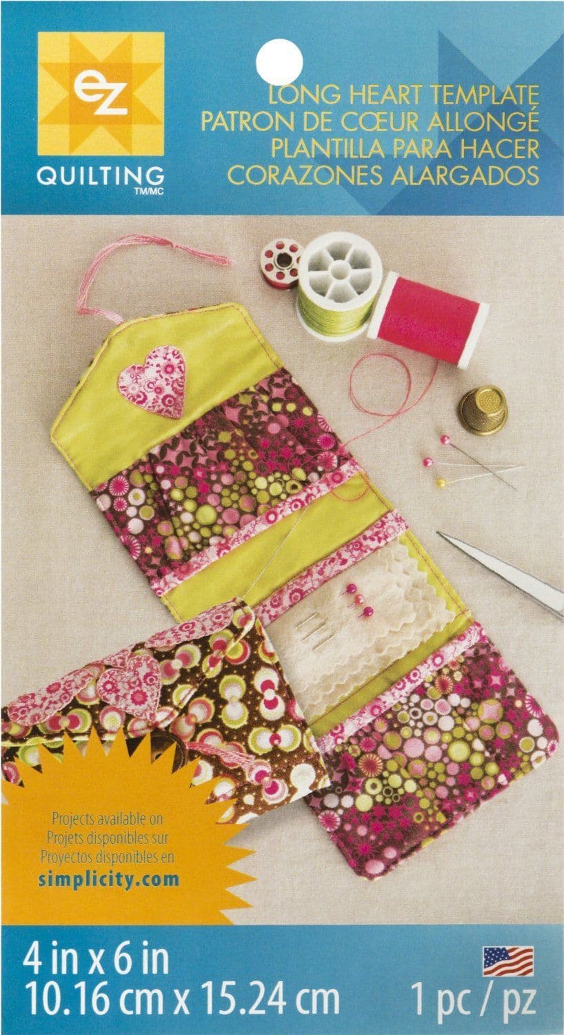 Simplicity EZ Quilting - Template Sheet Long Heart