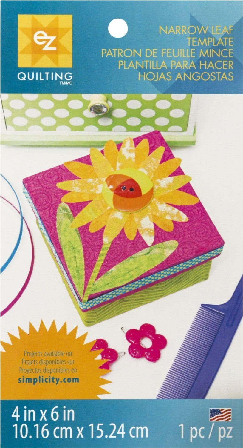 Simplicity EZ Quilting - Template Sheet Narrow Leaf