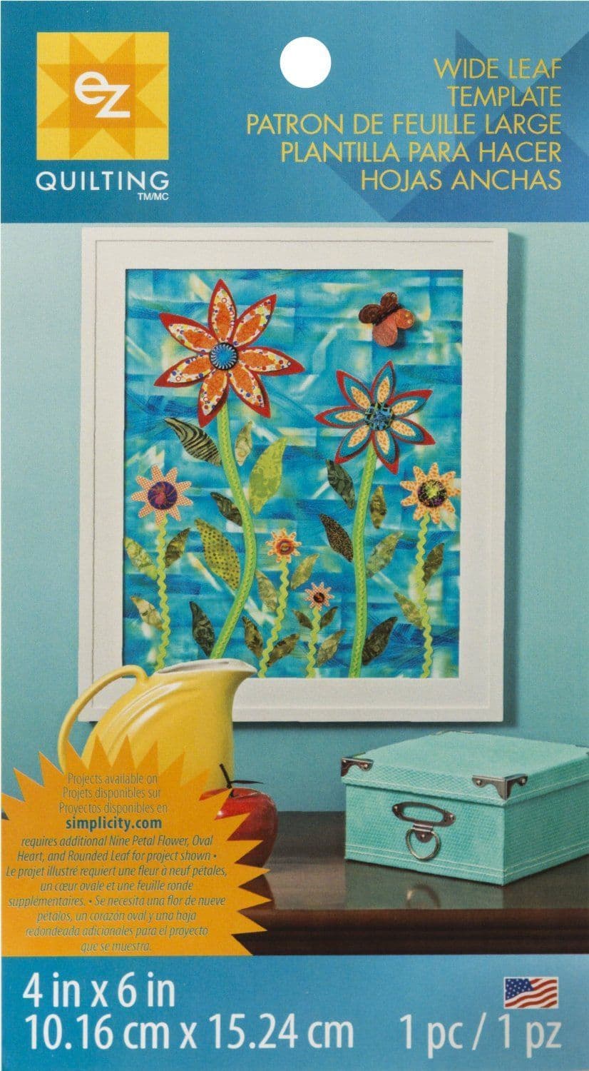 Simplicity EZ Quilting - Template Sheet Wide Leaf