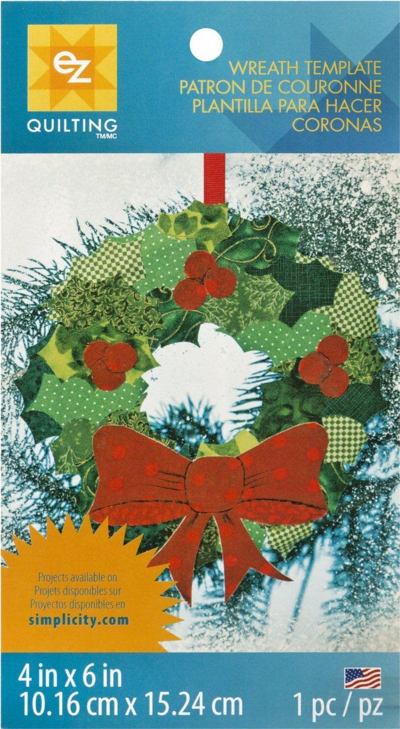 Simplicity EZ Quilting - Template Sheet Wreath